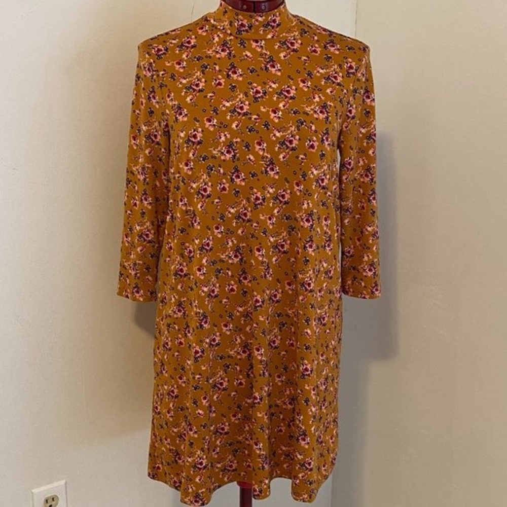 As U Wish Boho Floral Cottagecore Womens dress/Tunic Size Small